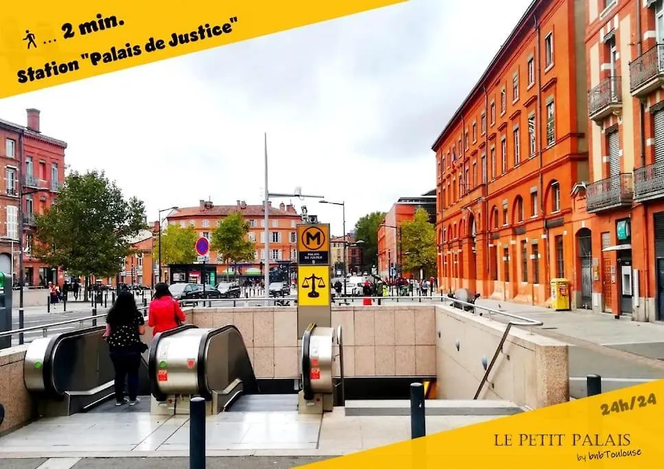 Le Petit Palais Au Calme Proche Metro/Tram • Wifi Daire Toulouse