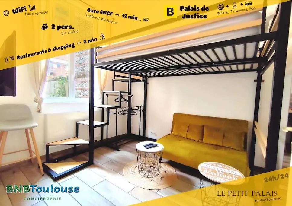 Apartamento Le Petit Palais Au Calme Proche Metro/Tram • Wifi Toulouse